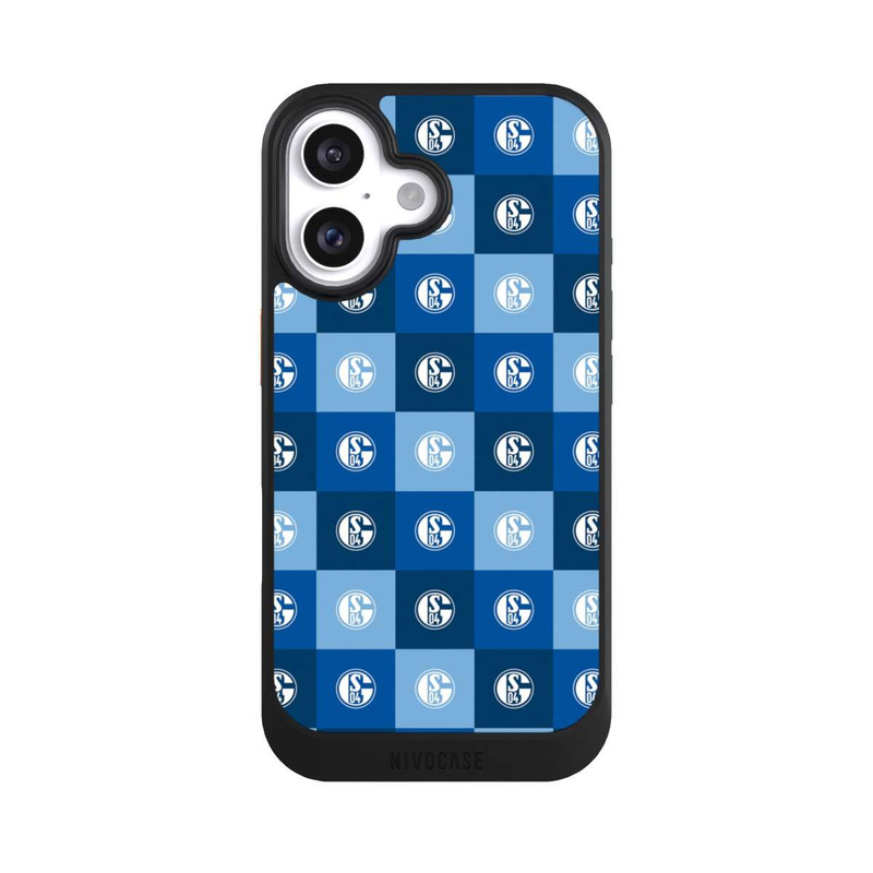 iPhone 16 NIVOcore Schalke 04 Muster