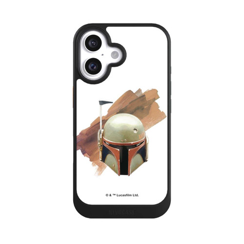 Apple iPhone 16 NIVOcore Casque Boba Fett Blanc