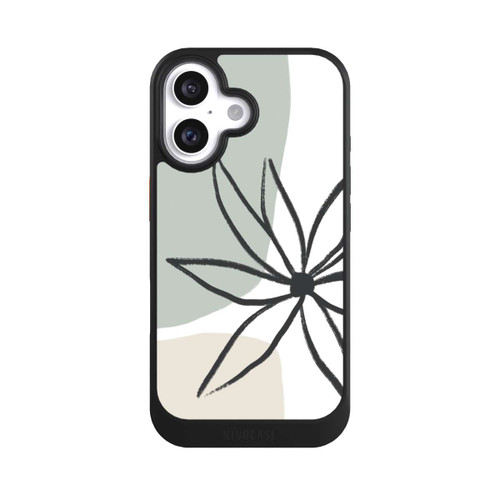 Apple iPhone 16 NIVOcore Flower Mint and Cream 