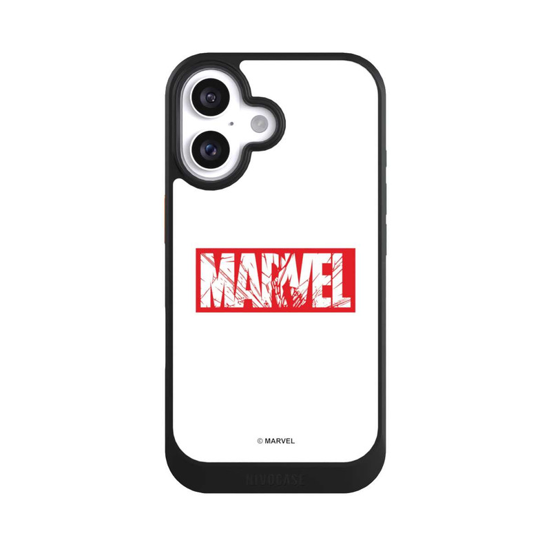 iPhone 16 NIVOcore Marvel Logo Crushed