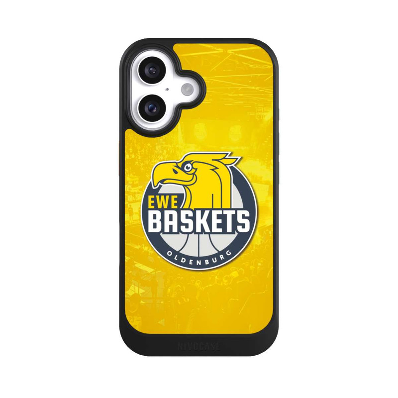 iPhone 16 NIVOcore Ewe Baskets Logo Blue