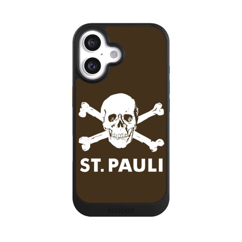  NIVOcore FC St. Pauli Logo Braun
