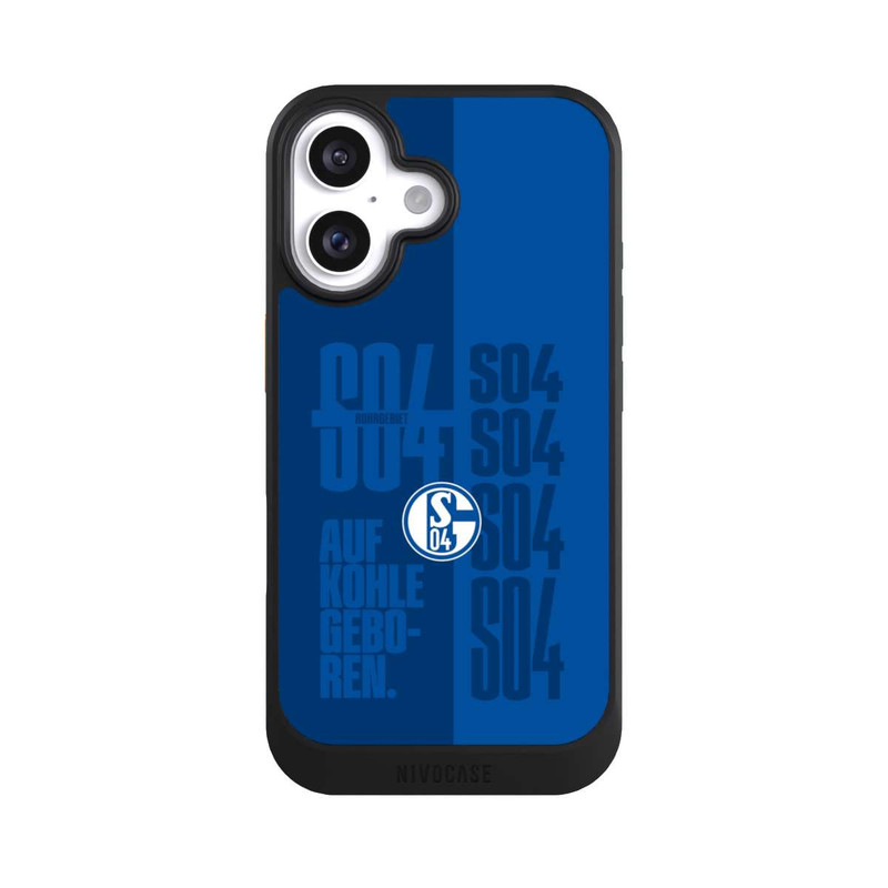iPhone 16 NIVOcore S04 Auf Kohle geboren