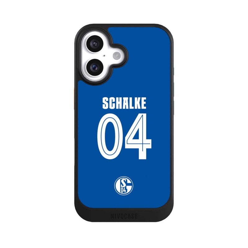 iPhone 16 NIVOcore Schalke 04 Hellblau