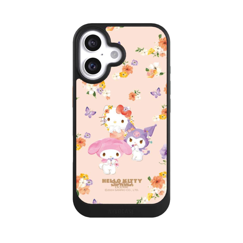 iPhone 16 NIVOcore Hello Kitty Frühlingsblumen