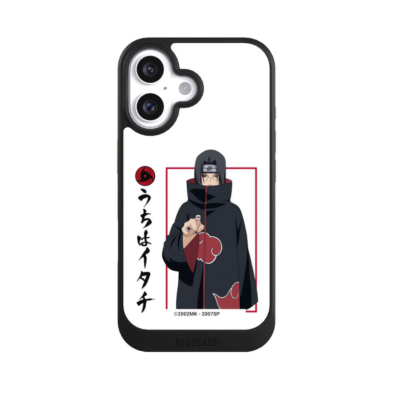 iPhone 16 NIVOcore Itachi Geste Weiß