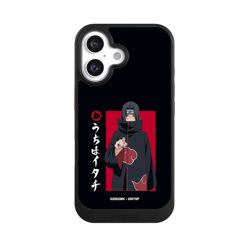 iPhone 16 NIVOcore Itachi Geste Schwarz
