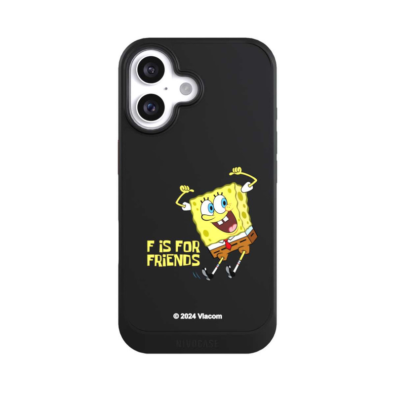iPhone 16 NIVOcore Spongebob F is for Friends