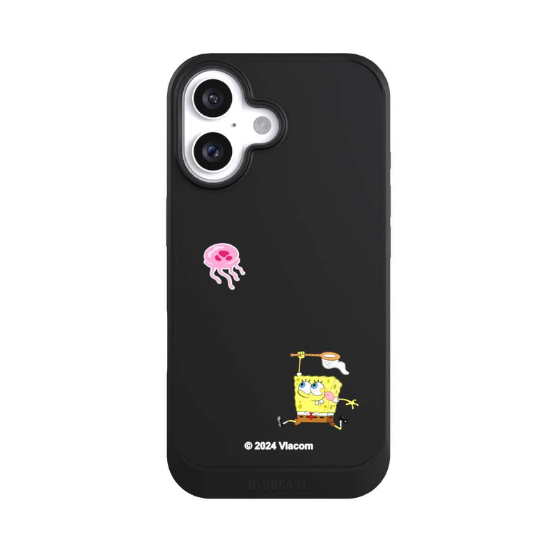 iPhone 16 NIVOcore Spongebob jagt Quallen