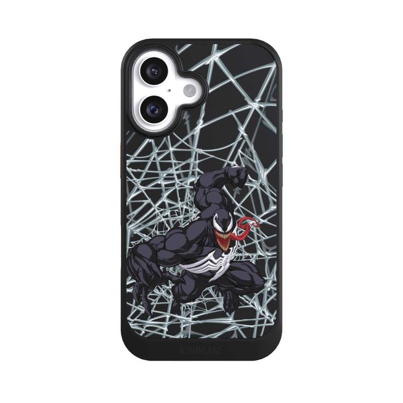 iPhone 16 NIVOcore Venom Toile d'Araignée