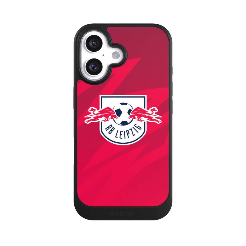 iPhone 16 NIVOcore RB Leipzig Pattern Rot