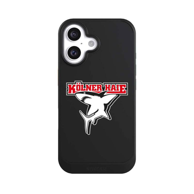 iPhone 16 NIVOcore Kölner Haie Logo Transparent