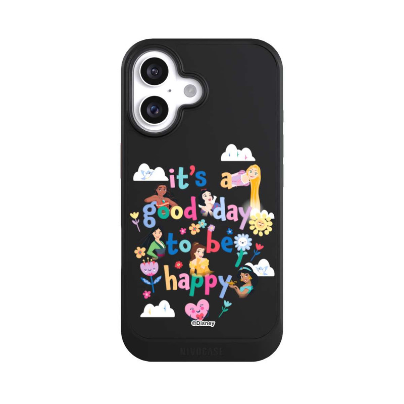 iPhone 16 NIVOcore Good Day Disney Prinzessinnen Transparent