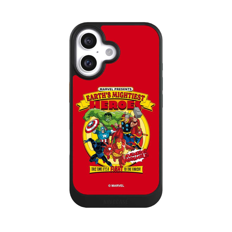 iPhone 16 NIVOcore Marvel Avengers Earth´s Mightiest Heroes