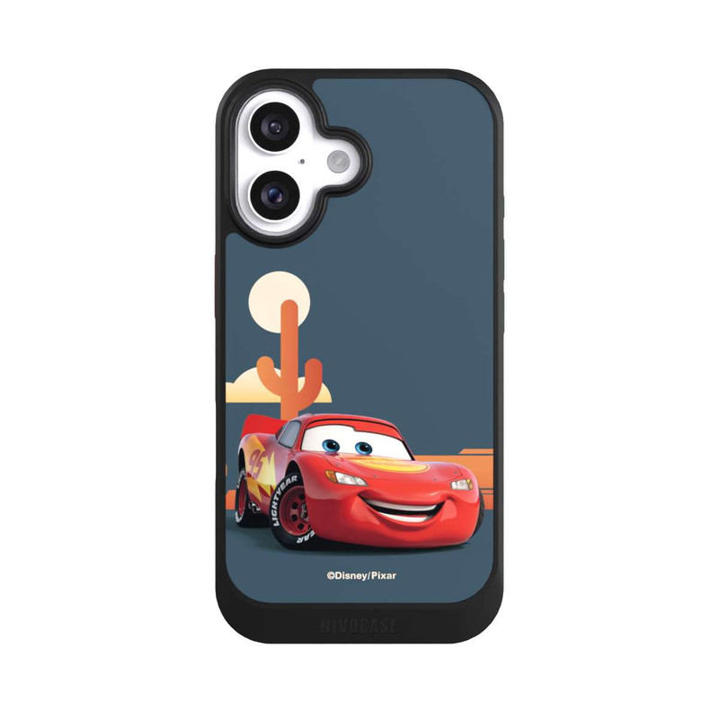 iPhone 16 NIVOcore Disney Cars Lightning McQueen Open Road
