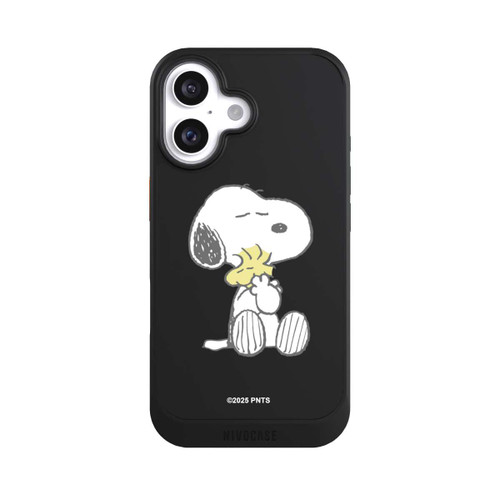 Apple iPhone 16 NIVOcore Snoopy And Woodstock Cuddling transparent