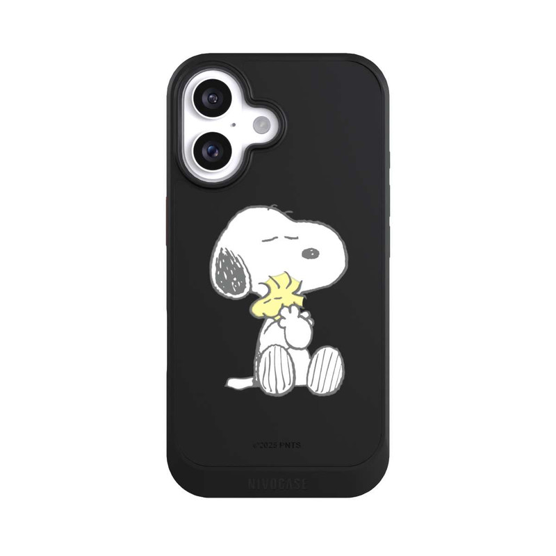 iPhone 16 NIVOcore Snoopy And Woodstock Cuddling transparent