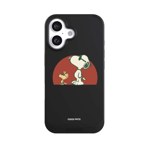 Apple iPhone 16 NIVOcore Snoopy Woodstock Far Out transparent