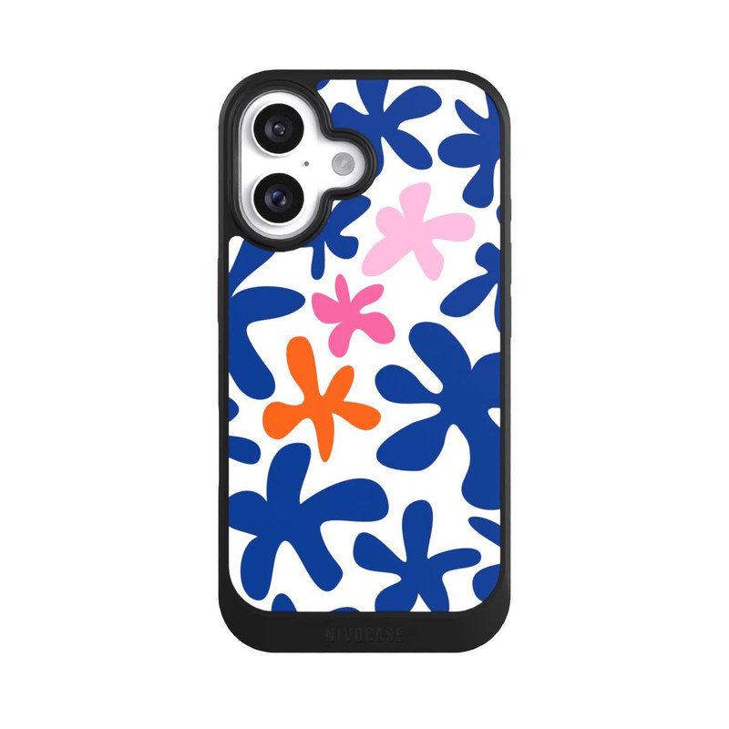 iPhone 16 NIVOcore Dopamin Flowers Colormix