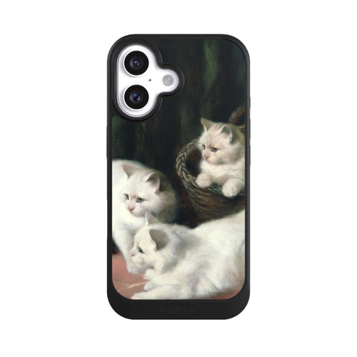 Apple iPhone 16 NIVOcore Three White Angora Kittens