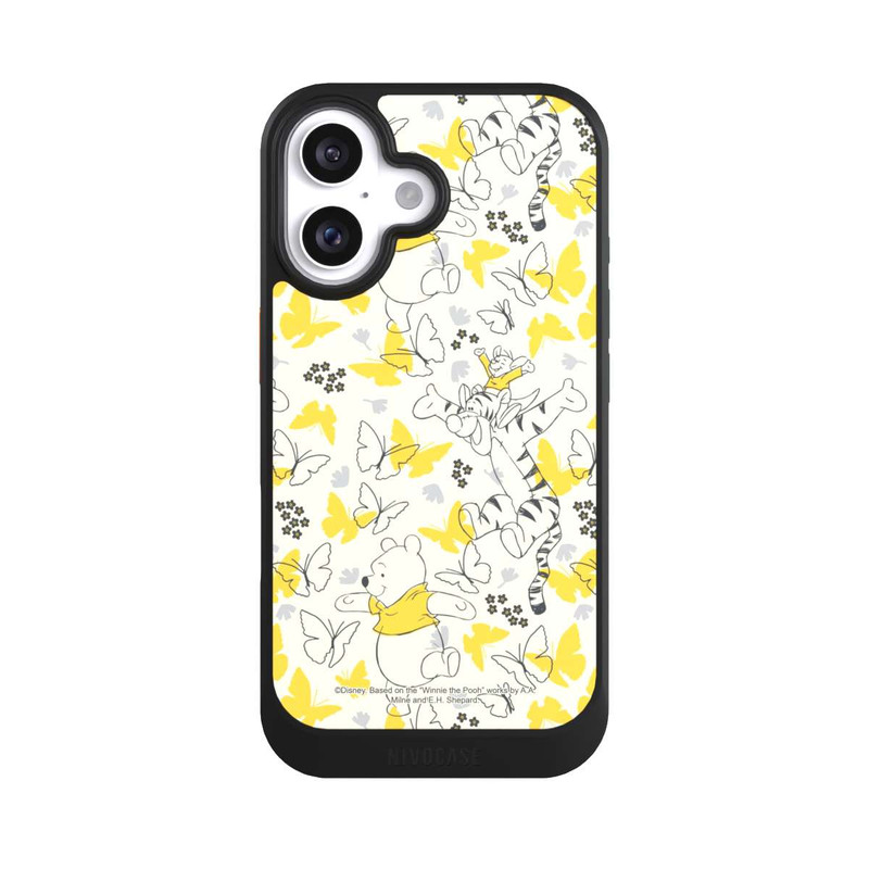 iPhone 16 NIVOcore Winnie the Pooh Butterfly Pattern