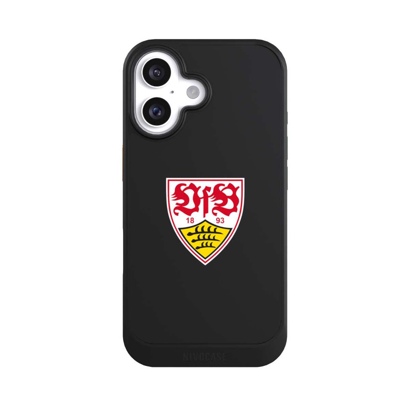 iPhone 16 NIVOcore VfB Stuttgart Logo Transparent