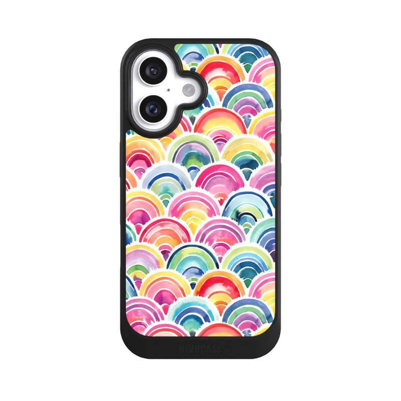 iPhone 16 NIVOcore Happy Summer Rainbow Scales