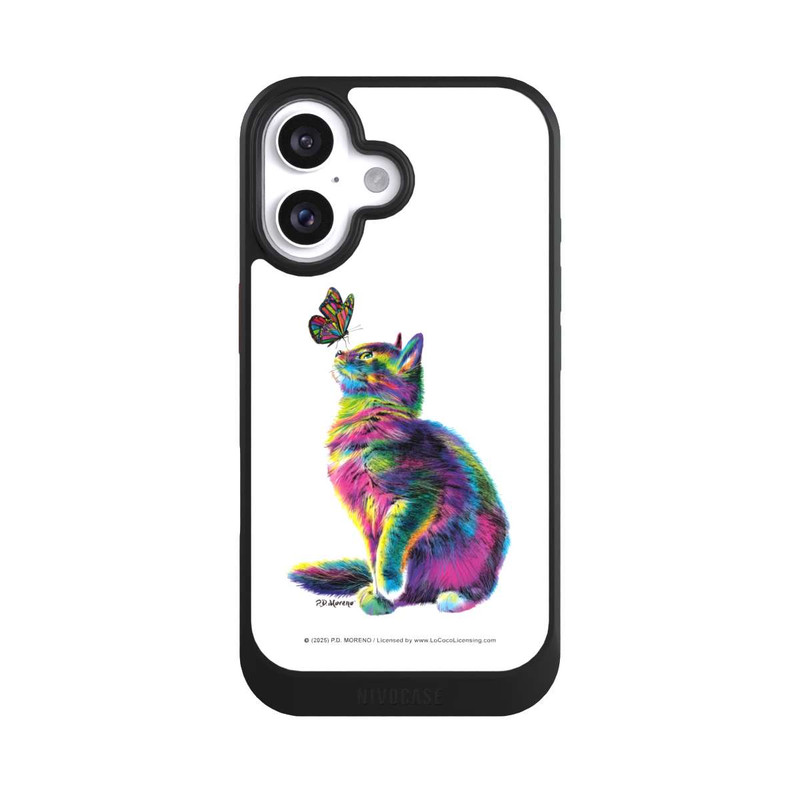 iPhone 16 NIVOcore Katze verspielt