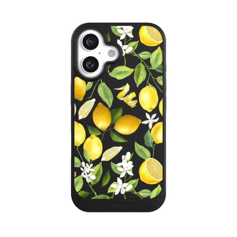 iPhone 16 NIVOcore Lemon Summer Wallpaper Transparent
