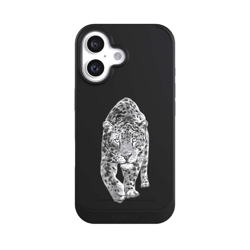 iPhone 16 NIVOcore Leopard transparent