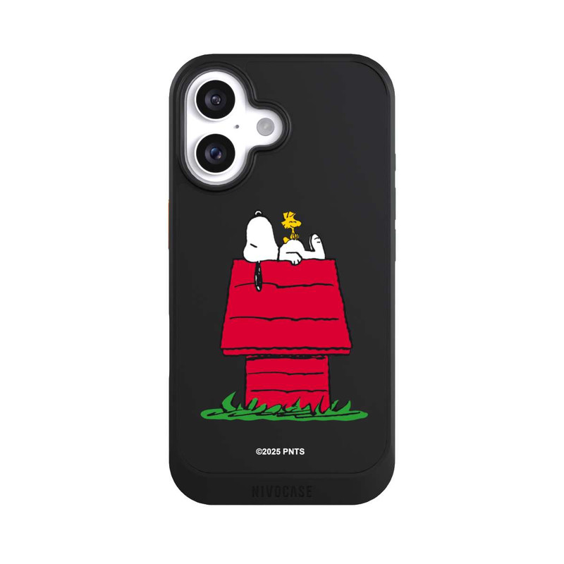 iPhone 16 NIVOcore Snoopy and Woodstock Classic transparent