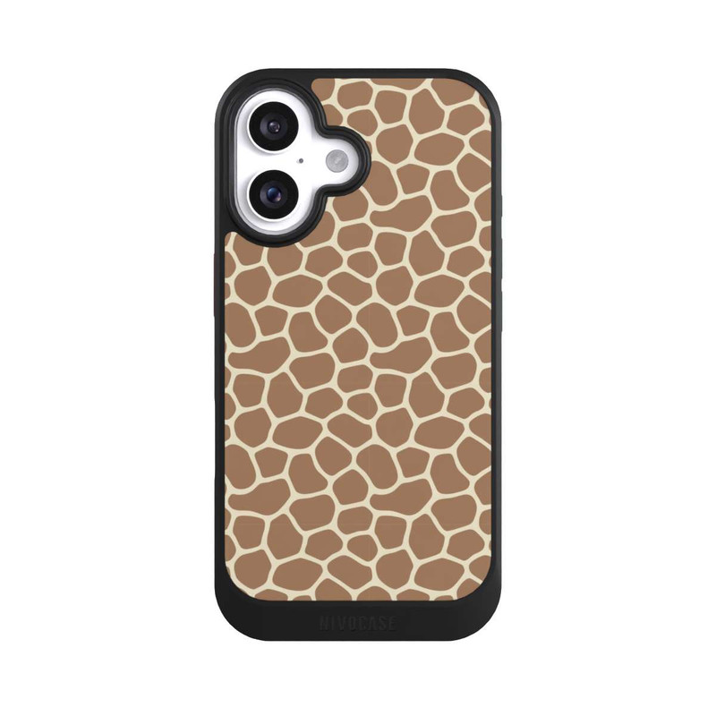 iPhone 16 NIVOcore Giraffen Muster