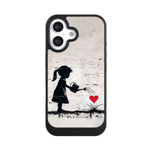Apple iPhone 16 NIVOcore Girl Watering Bunch of Flowers 