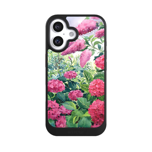 Apple iPhone 16 NIVOcore Garden Hydrangeas and Buddleia by Christopher Ryland