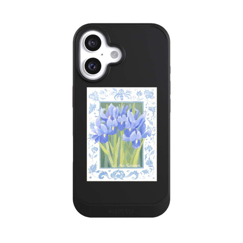 Apple iPhone 16 NIVOcore Blue Iris, by Jennifer Abbott