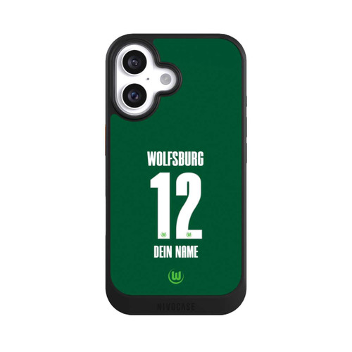  NIVOcore VfL Wolfsburg Trikot Personalisierbar 25-26