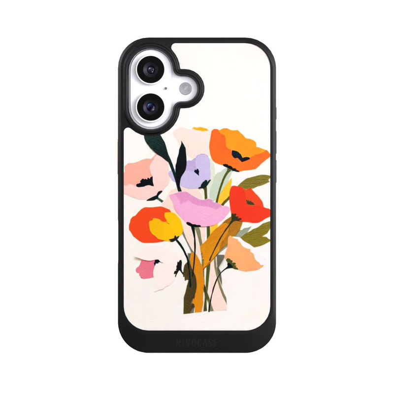 iPhone 16 NIVOcore Frischer Blumenstrauß