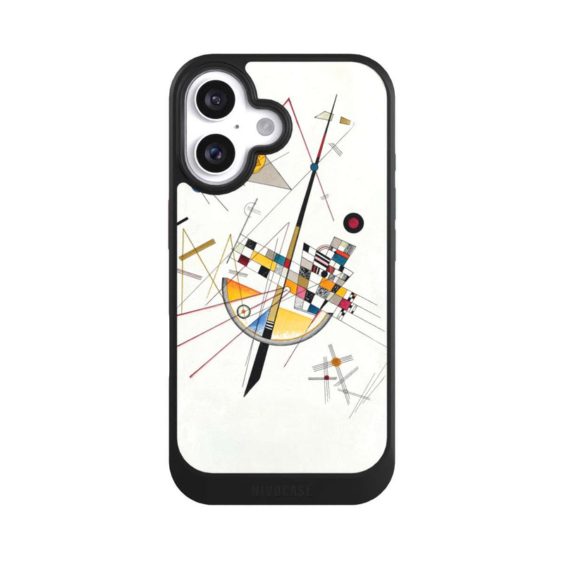iPhone 16 NIVOcore Zarte Spannung Nr. 85 Delicate Tension by Wassily Kandinsky