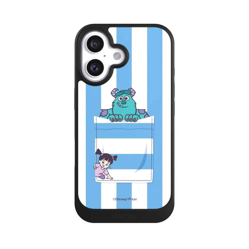 iPhone 16 NIVOcore Monster AG Striped Pattern
