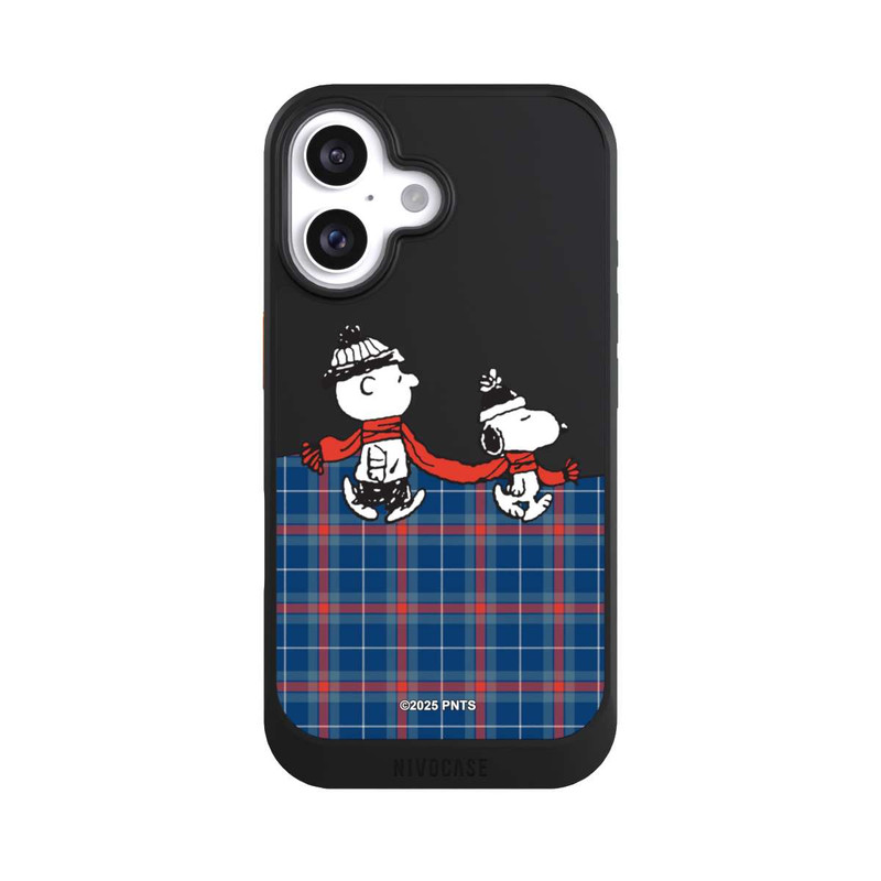 iPhone 16 NIVOcore Peanuts Weihnachtspulli Transparent