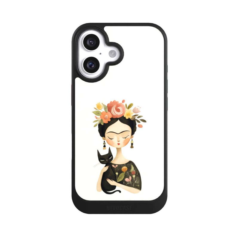 iPhone 16 NIVOcore Mexikanische Ikone und Katze