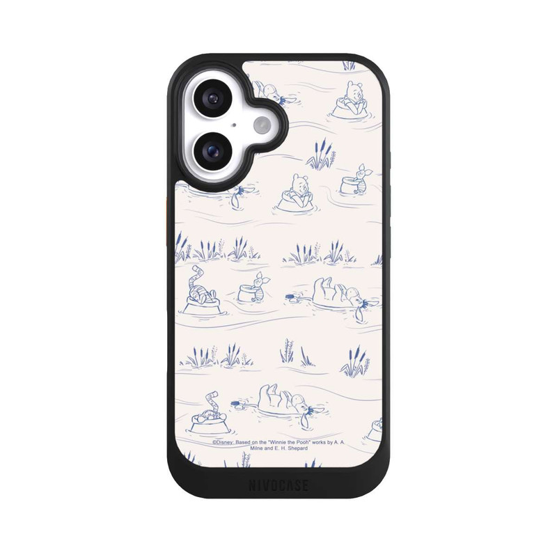 iPhone 16 NIVOcore Winnie Puuh Keramik Muster Tusche