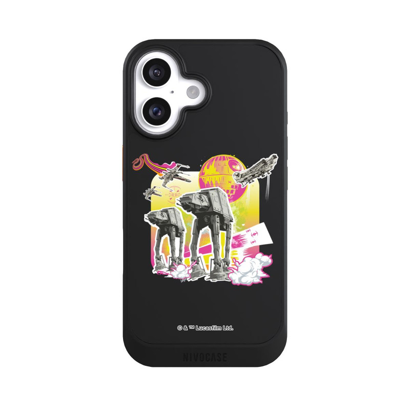 iPhone 16 NIVOcore AT-AT All Terrain Armored Transport Neon Star Wars