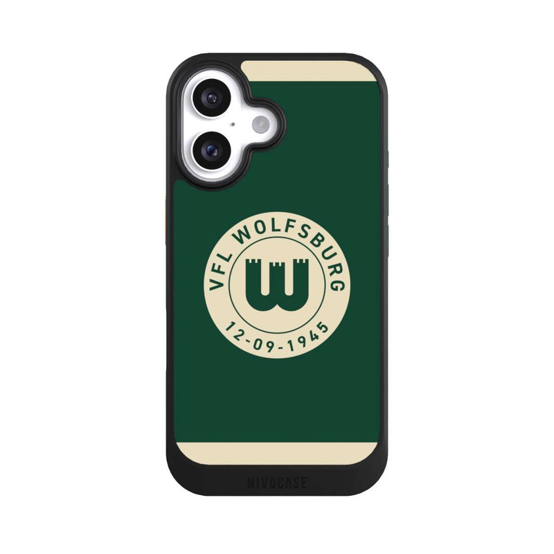 iPhone 16 NIVOcore VfL Wolfsburg 80 Jahre Streifen