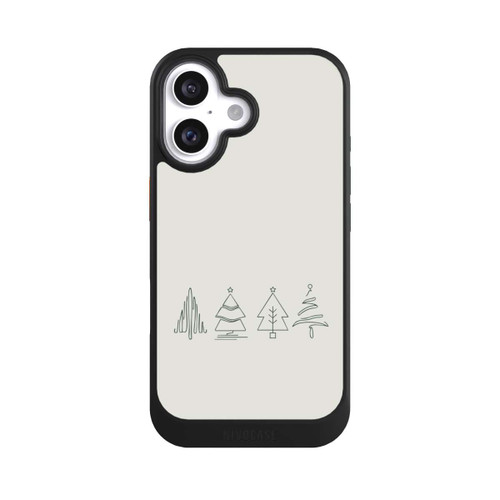  NIVOcore Weihnachtsbäume Line Art Minimalistisch