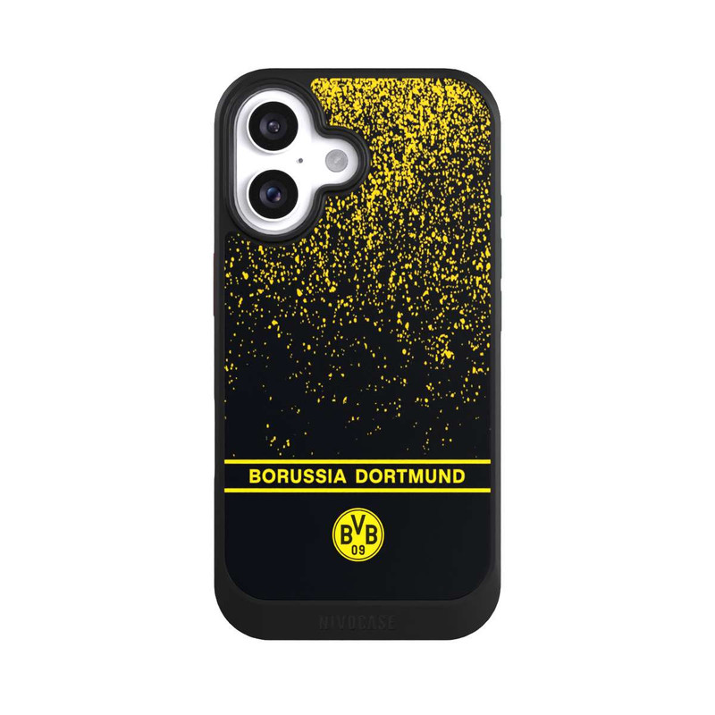iPhone 16 NIVOcore BVB Farbverlauf Schwarz