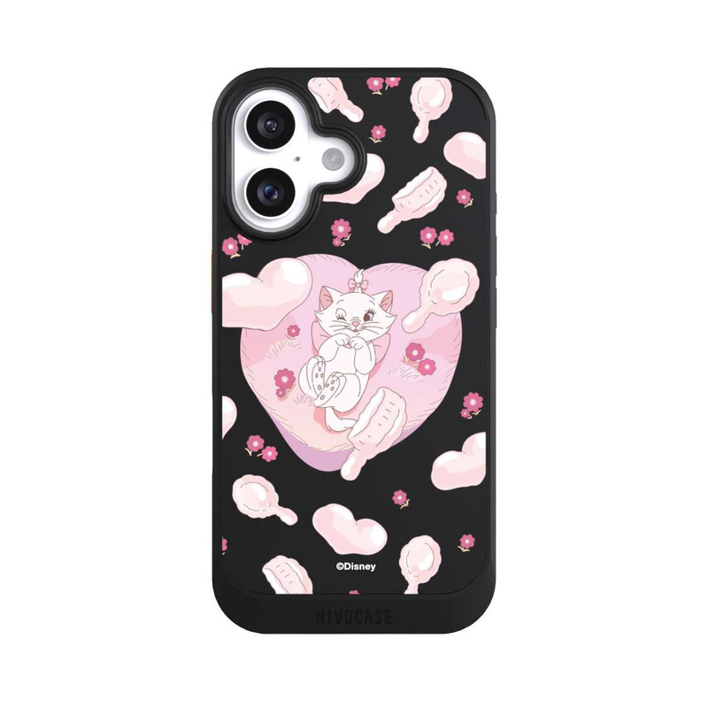iPhone 16 NIVOcore Aristocats Marie Herzen Pink Transparent