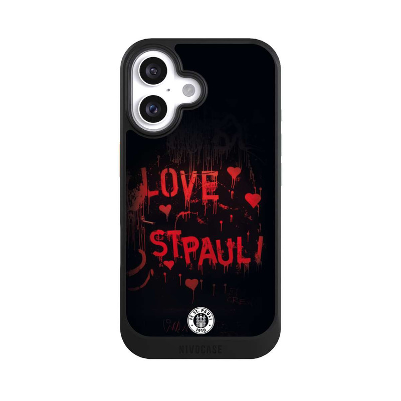iPhone 16 NIVOcore Love St. Pauli