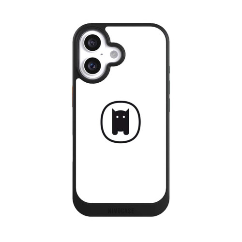 Apple iPhone 16 NIVOcore Nivocase Logo White