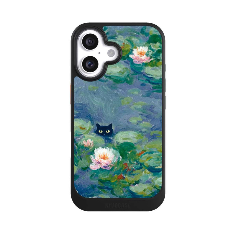 iPhone 16 NIVOcore Chat dans l'Étang Peinture